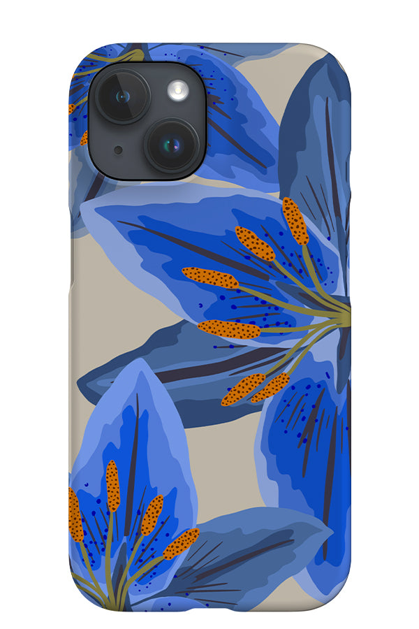 Lily Oversized Placement iPhone Phone Case (Off-White) | Harper & Blake