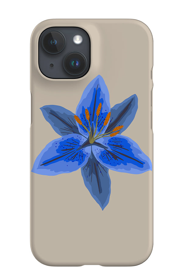 Lily Placement iPhone Phone Case (Off-White) | Harper & Blake