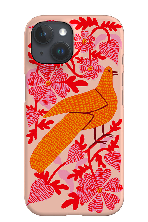 Love Dove iPhone Phone Case (Peach Pink) | Harper & Blake