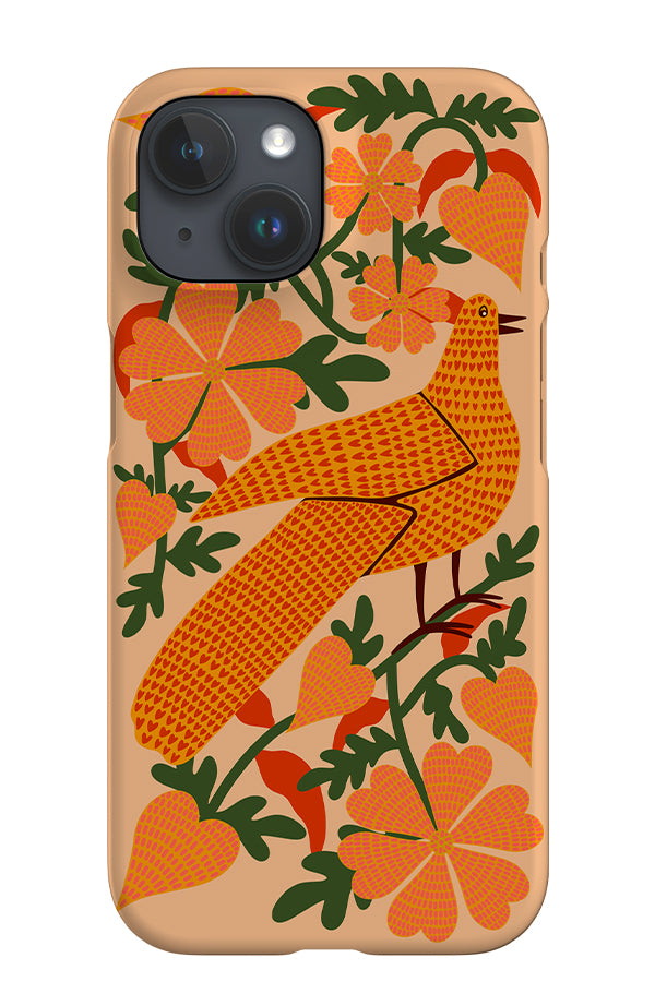 Love Dove iPhone Phone Case (Peach) | Harper & Blake