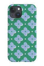 Lucky Clover by Vivian Hasenclever Phone Case (Green)