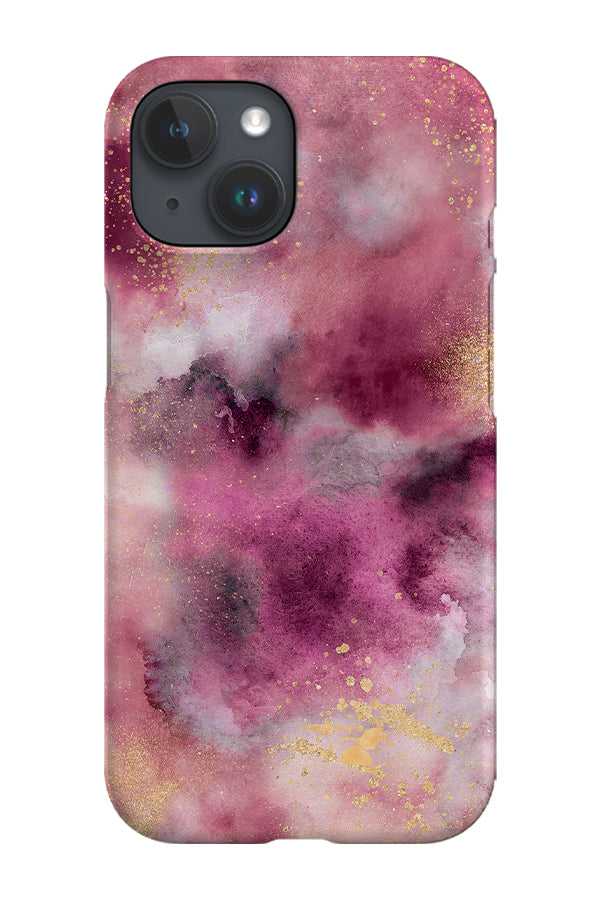 Marble Watercolour By Ninola Design Phone Case (Pink)