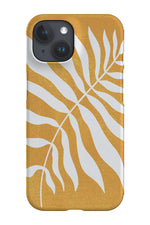 Matisse Leaves Tangerine By Ayeyokp Phone Case (Orange)