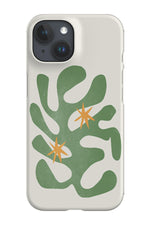 Matisse Pastel By Ayeyokp Phone Case (Beige Green)