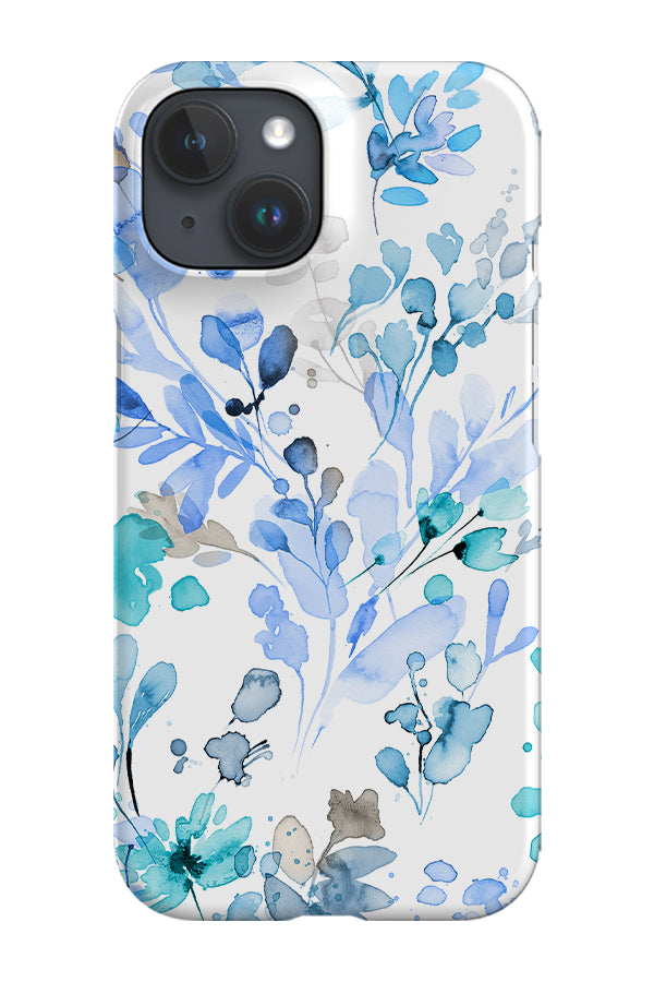 Minimal Wild Plants By Ninola Design Phone Case (Blue) | Harper & Blake