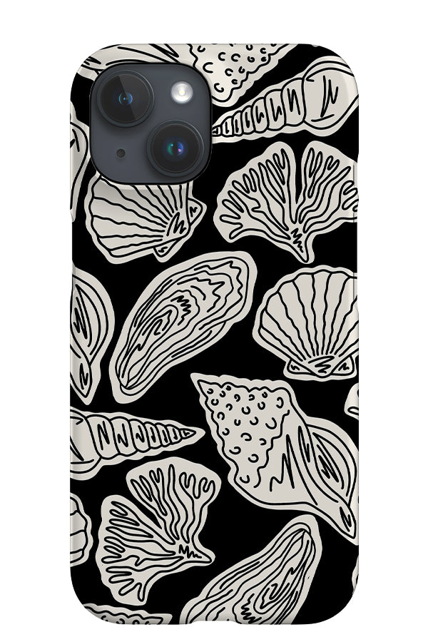 Mixed Shell iPhone Phone Case (Black) | Harper & Blake
