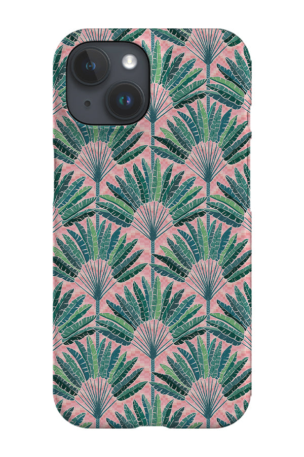 Mod Traveller Palms by Misentangledvision Phone Case (Pink) | Harper & Blake