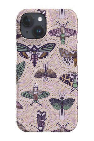Moth By Nina Leth Phone Case (Pink) | Harper & Blake