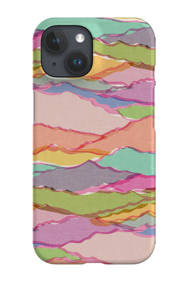 Mountain Colours by Cecilia Mok Phone Case (Rainbow)
