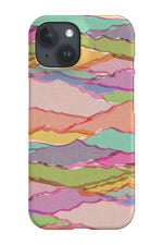 Mountain Colours by Cecilia Mok Phone Case (Rainbow)