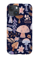 Mushrooms by Fineapple Pair Phone Case (Purple)