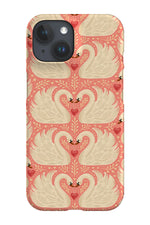 My Swan and Only Valentine By Rebecca Elfast Phone Case (Pink)