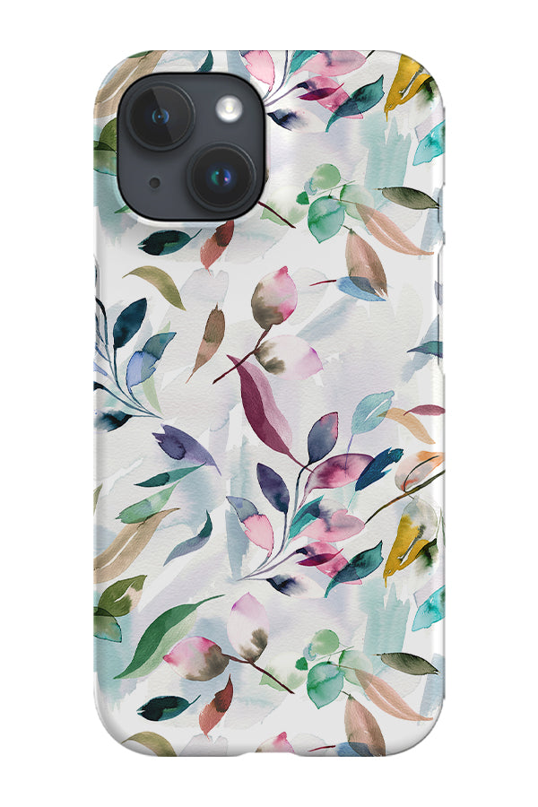 Mystic Leaves By Ninola Design Phone Case (Elegant)