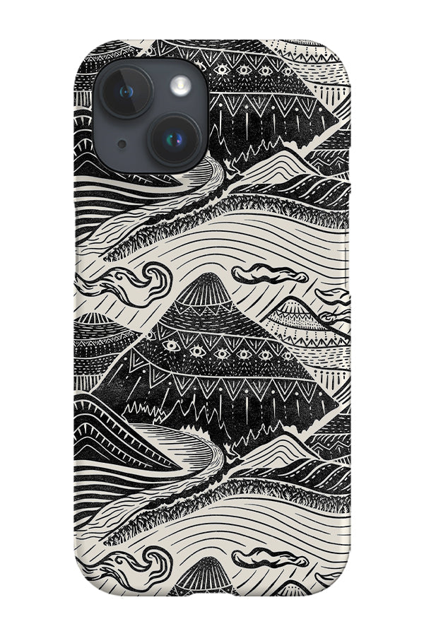 
                  
                    Mystical Mountains by Misentangledvision Phone Case (Monochrome) | Harper & Blake
                  
                