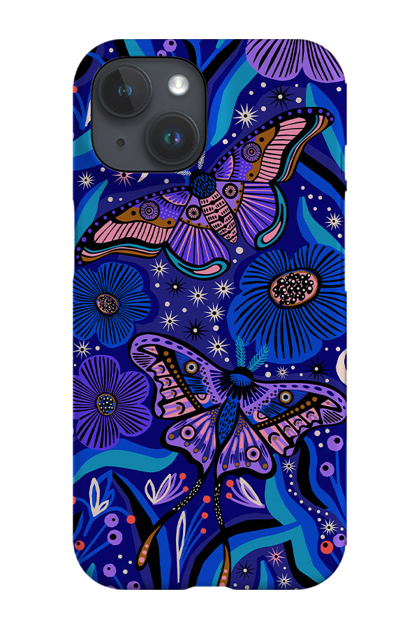 Night Moth by Pip&Lo Masha Volnova Phone Case (Purple)