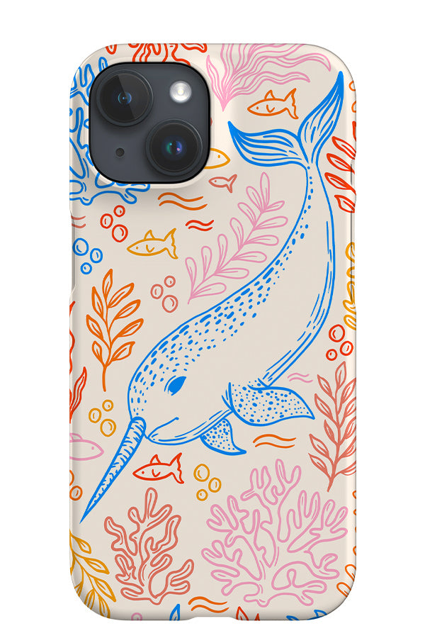 Narwhal iPhone Phone Case (Bright) | Harper & Blake