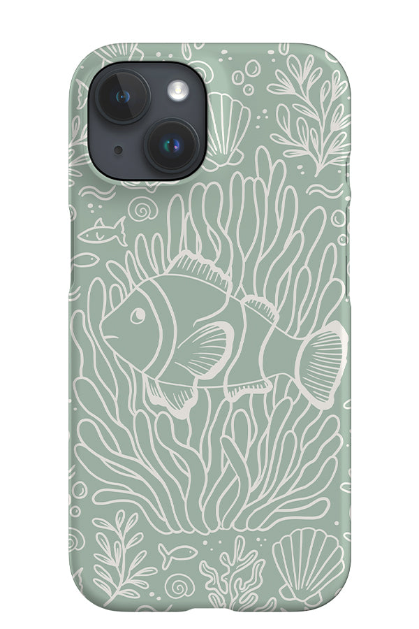 Clownfish iPhone Phone Case (Mint) | Harper & Blake