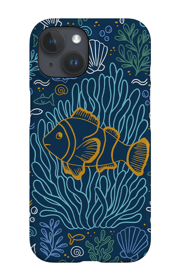 Clownfish iPhone Phone Case (Navy Multi) | Harper & Blake