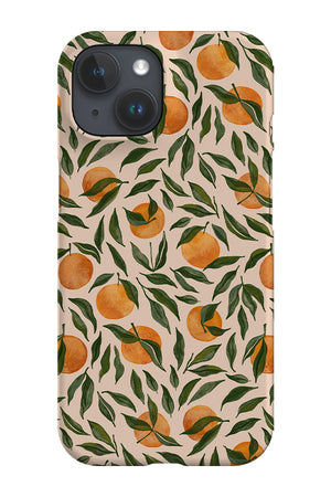 Orange Harvest by Tati Abaure Phone Case (Beige) | Harper & Blake
