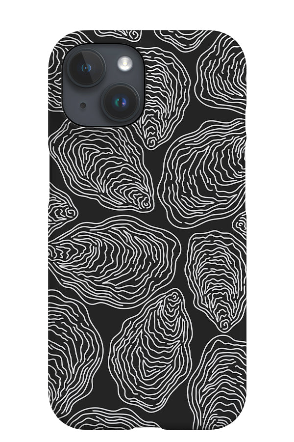 Oversized Oyster iPhone Phone Case (Black) | Harper & Blake