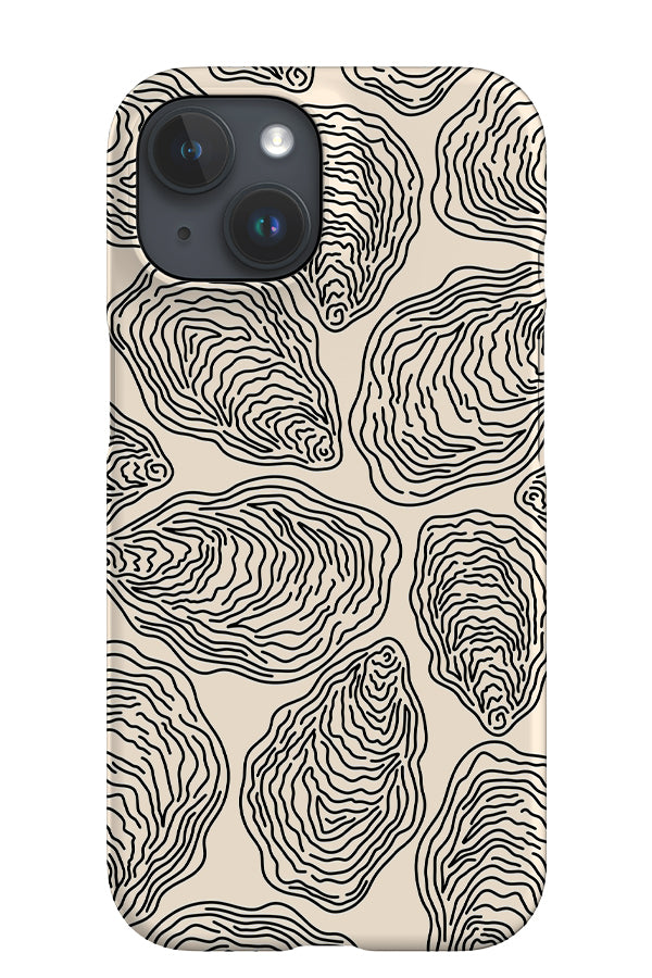 Oversized Oyster iPhone Phone Case (White) | Harper & Blake