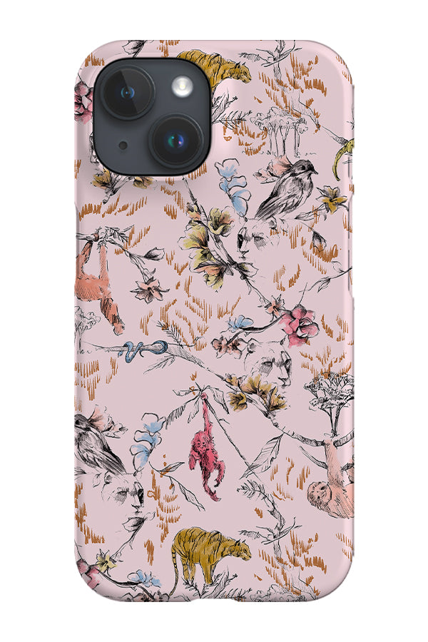 Jungle Chinoise by Patternstate Phone Case (Pink) | Harper & Blake