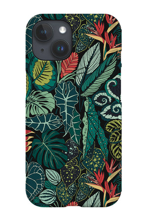 Jungle Leaves by Freya's Prints Phone Case (Green) | Harper & Blake