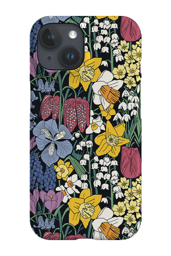 Spring Flowers by Freya's Prints Phone Case (Purple)