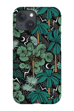 Tropical Storm by Freya's Prints Phone Case (Green)