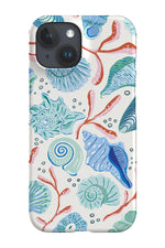 Sea Shells by Vivian Hasenclever Phone Case (White)