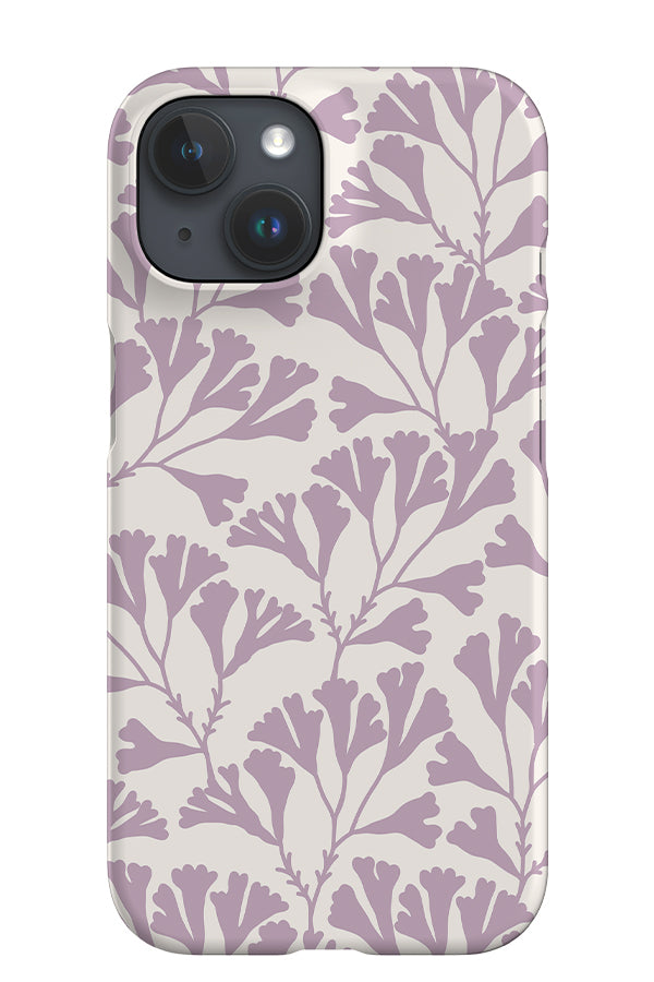 Seaweed iPhone Phone Case (Lilac) | Harper & Blake