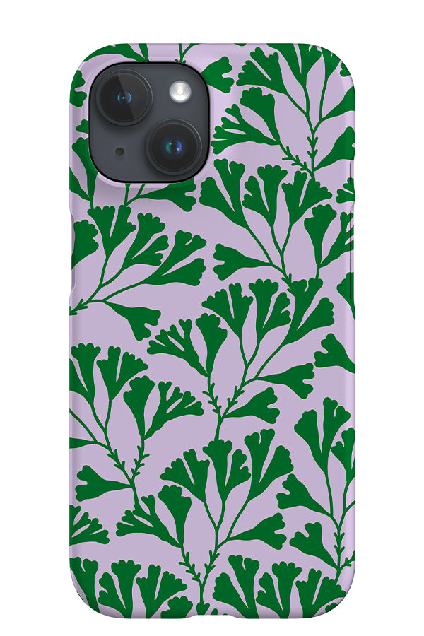 Seaweed iPhone Phone Case (Purple Green) | Harper & Blake