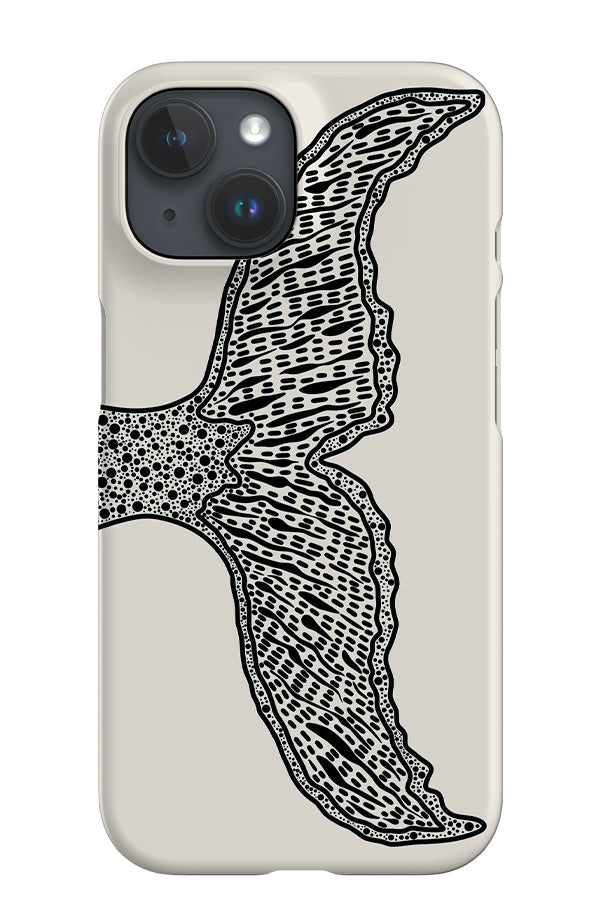 Shark Tail iPhone Phone Case (White) | Harper & Blake