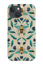 Spring Time Bee by Cassandra O’Leary Phone Case (Beige)