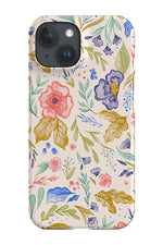 Spring Meadow by Becca Story Smith Phone Case (Beige)