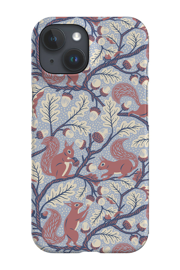 Squirrel Oak By Rebecca Elfast Phone Case (Blue) | Harper & Blake