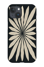 Star Leaf By Ayeyokp Phone Case (Black)