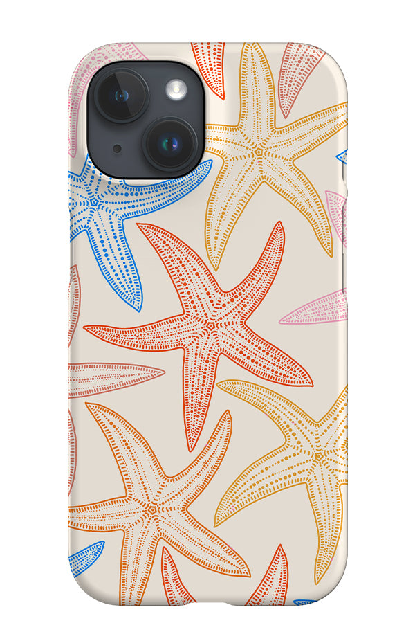 Starfish Scatter iPhone Phone Case (Bright) | Harper & Blake