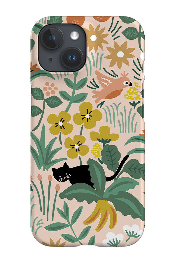 Joyful Jungle by Studio Amelie Phone Case (Beige) | Harper & Blake