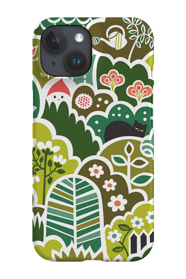 Lush Vintage Garden by Studio Amelie Phone Case (Green)