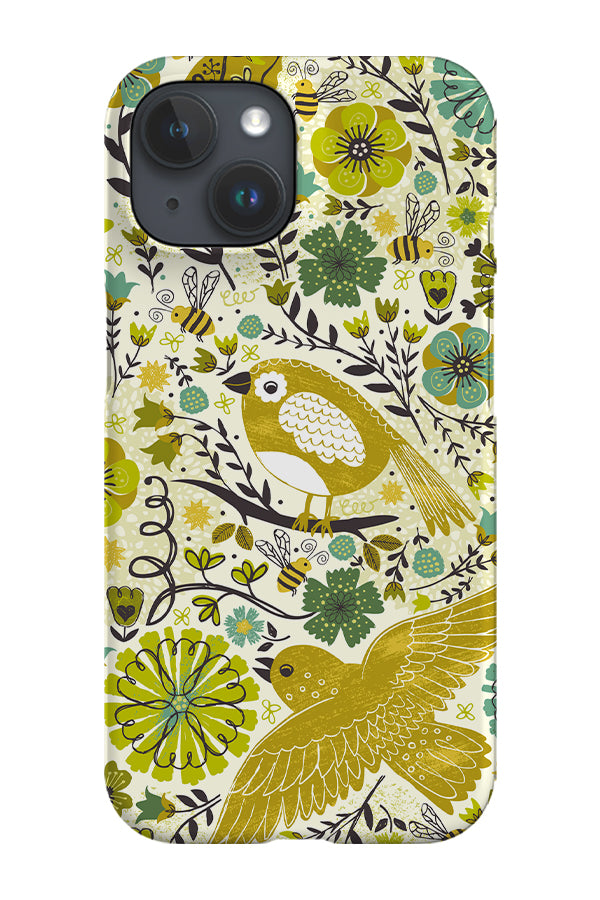 Mossy May Garden by Studio Amelie Phone Case (Green)