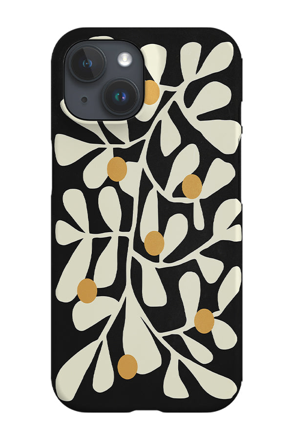 Summer Bloom Matisse By Ayeyokp Phone Case (Black) | Harper & Blake