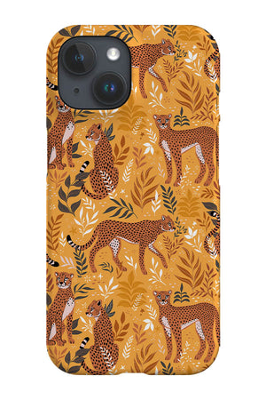 Summer Wild Cheetah by Serena Archetti Phone Case (Yellow) | Harper & Blake