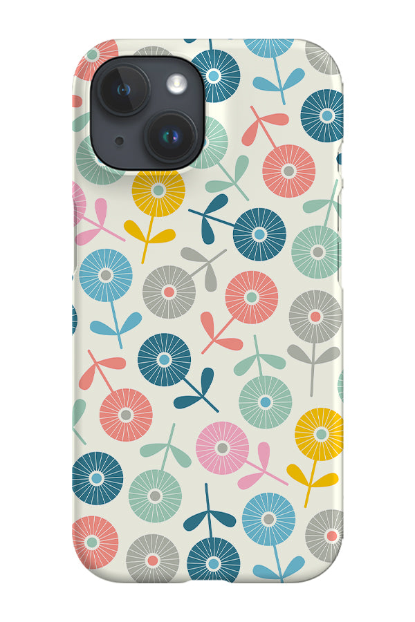 Spring Ditsy By Jackie Tahara Phone Case (White) | Harper & Blake