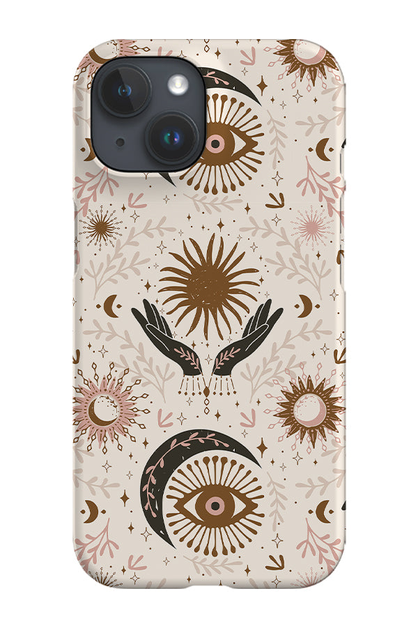 Talismans by Garabateo Phone Case (Beige)