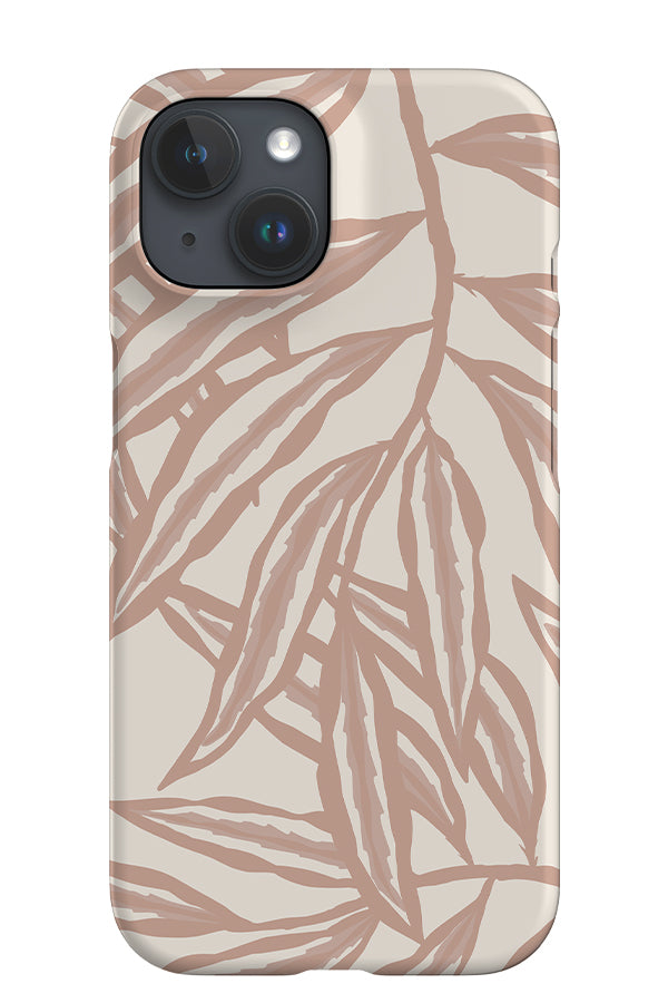 The Willow Tree iPhone Phone Case (Pale Terracotta Birch) | Harper & Blake