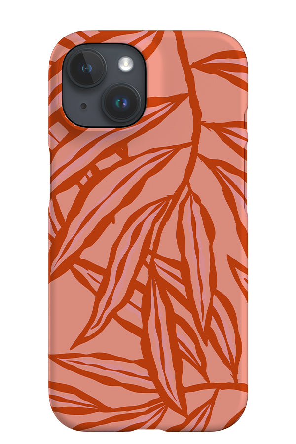 The Willow Tree iPhone Phone Case (Pink Orange) | Harper & Blake