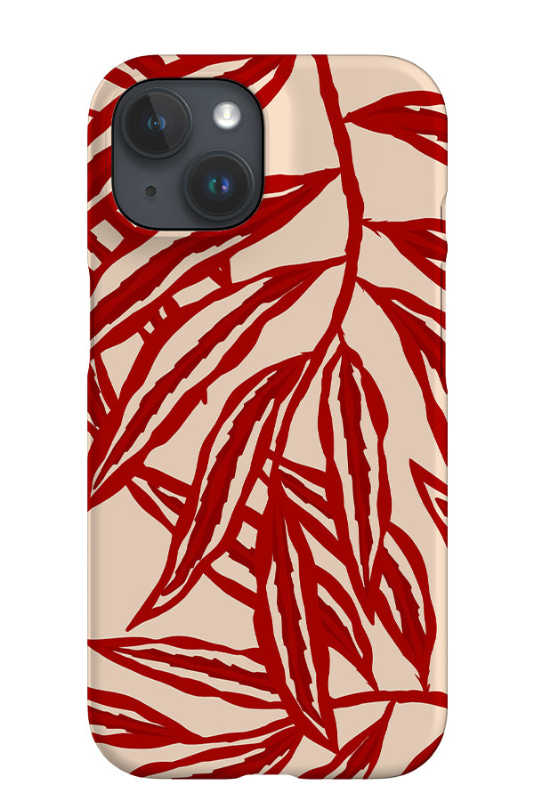 The Willow Tree iPhone Phone Case (Red) | Harper & Blake