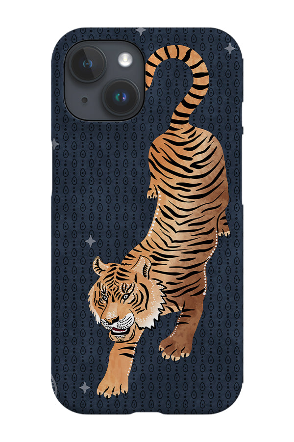 Tigers Steel by Misentangledvision Phone Case (Blue)