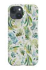 Tuscany Leaves By Ninola Design Phone Case (Green)